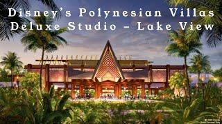 Polynesian Villas- Deluxe Studio Lake View