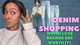 Luxury Denim Shopping