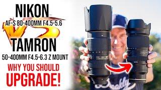 Nikon 80-400mm VS Tamron 50-400mm | WHY You Should Upgrade!