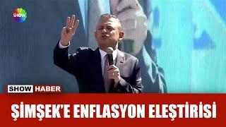 Özel'den Şimşek'e enflasyon eleştirisi