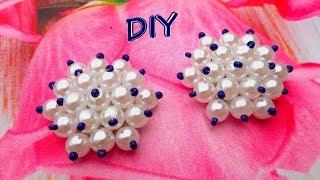 Серединки из бусин для бантиков своими руками DIY OlgaRibbons