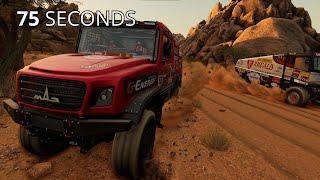 Maz 6440R R - Siarhei Viazovich | Dakar Desert Rally - Gameplay 75s [4K60FPS]