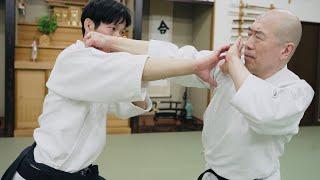 The Aikido Master teaches self-defense to the Karate man! How to gently control your opponent.