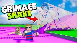 Giant GRIMACE SHAKE Destroys Humans! (Grimace Shake Mod)