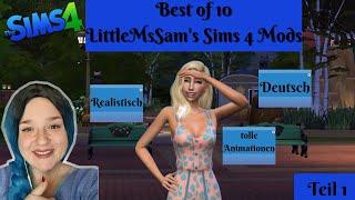 LittleMsSam's Sims 4 Mods in 2022 Deutsch │Top 10 Mods│Realistisches Gameplay│01│Deutsch