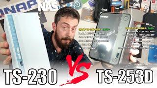 QNAP TS-253D  vs QNAP TS-230 NAS - 2 Bay Comparison