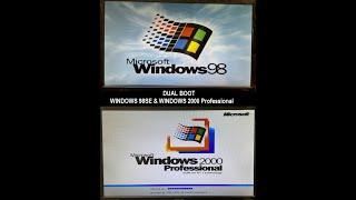 Vintage Dual Boot System - Windows 98SE and Windows 2000 Professional