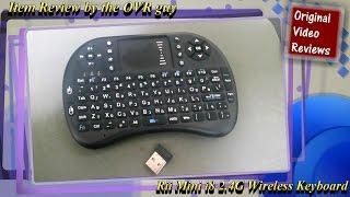 Item review - Rii Mini i8 2.4G Wireless Keyboard