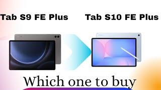 Tab S9 FE Plus vs Tab S10 FE Plus