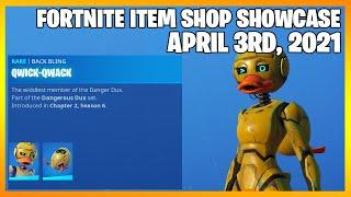 Fortnite Item Shop *NEW* ROBOT DUCK SKINS! [April 3rd, 2021] (Fortnite Battle Royale)