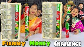 Interesting Matching Drink Win Money Funny Game Challenge With Full Family