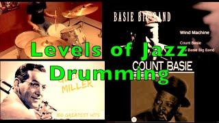 The Three Levels of playing Jazz Songs on Drums