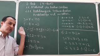 Abituriyentlar uchun matematika darslari.1.1.1. Maruza-3. Hisoblashga oid misollar.