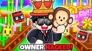 I Hacked The OWNER of Grow a Garden!