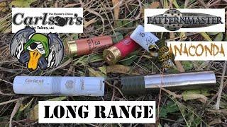 СРАВНЕНИЕ CARLSON’S Cremator Snow Goose Long Range & Patternmaster ANACONDA Long Range / ЧОК / ЧОКИ