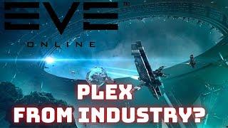 Eve Online - PLEX account from Industry only?