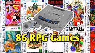 Best 86 RPG Games for Sega Saturn