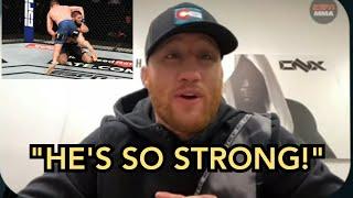 Justin Gaethje describes what it's like to fight Khabib Nurmagomedov