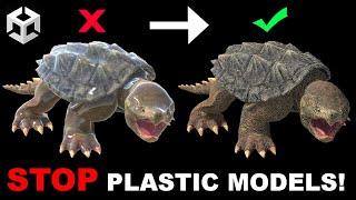 Fix Shiny, Plastic-Looking Models in Unity – Easy Beginner Tutorial!