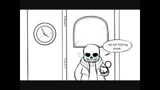 Undertale Comic Dub: I'm not F*cking Drunk