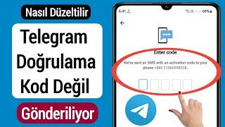 Telegram Kod Göndermiyor Sorunu Nasıl Düzeltilir (2024) | Telegram Doğrulama Kodu Sorunu