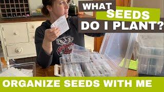 Organizing Garden Seeds the Easy Way! | What Varieties Do I plant?