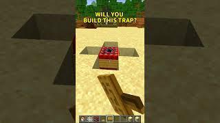 HOW TO BUILD A CHEST TRAP IN MINECRAFT (WITH DUBIDUBIDU) #minecraft #shorts