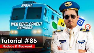 Backend, Node.js & npm | Sigma Web Development Course - Tutorial #85