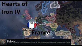 HOI4 Big Entente Achievement Timelapse