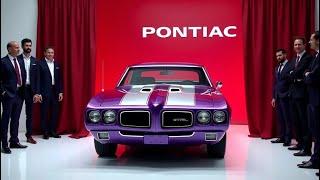 All New 2025 Pontiac GTO is Here - The Best Powerful Car