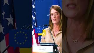 EU & US Must Lead Together — Not Turn to Tariffs! Roberta Metsola