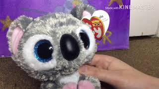 My review on Katy Koala!  •Beanie Boo Review•