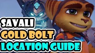 Ratchet and Clank Rift Apart Savali All Gold Bolt Locations