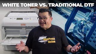 White Toner DTF vs. Traditional Direct To Film Printing