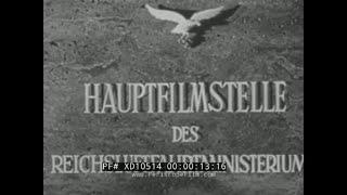 MESSERSCHMITT BF-109 / ME-109 AIRCRAFT RECOGNITION FILM  E, F & G MODELS  LUFTWAFFE 1943   XD10514