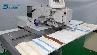 HF- 2 Mattress handle strap tacker machine