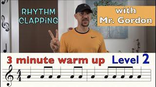 HOW TO READ MUSIC - LEVEL 2 -  Eighth Notes and Repeat Signs - Rhythm Clapping with Mr. Gordon