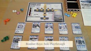 Bomber Boys (Free Solo PnP Game) - Playthrough - Diagonal Move