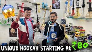 Unique Hookah of India | Online Delivery Available | Hookah in Rs 80 | COD | Herbal Flavour avail