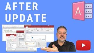 After Update on Form Controls in Microsoft Access