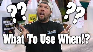 Mastering Epoxy: Your Ultimate Guide to Choosing the Right Epoxy for Your Project!