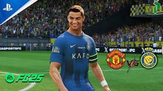 FC 25 - Man Utd vs Al Nassr - Ft. Ronaldo vs Bruno | PS5™ [4K60]