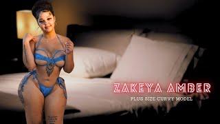 Zakeya Amber : Confidence and Curves : Over 50 Curvy Model | Wiki and Biography