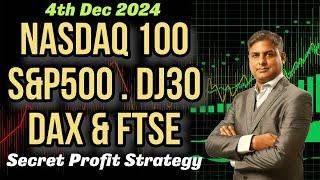 Dow Jones | Nasdaq | S&P 500 | Germany40 & FTSE 100 Live Today Wednesday 4 Dec | RISE More or CRASH?