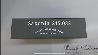 A. Lange & Söhne Saxonia 215.032 | Jewels By Love, St. Maarten