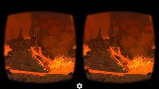 VR Volcano Flythrough | android VR box 360