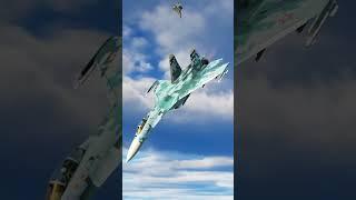 F-22 Raptor In A Dogfight Against SU-27 Flanker | DCS World