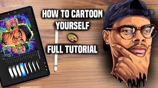 ImDontai  - HOW TO Cartoon Yourself! | satisfying and amazing art