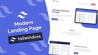 Build a Modern Landing Page With Tailwind CSS