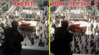 World War Z Nintendo Switch vs Xbox Series S Graphics Comparison